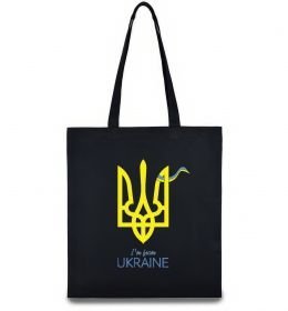 Еко-сумка I'm from Ukraine - герб