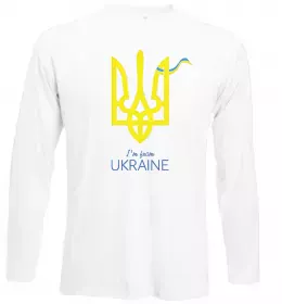 Лонгслив Герб - цвіт Белый фото