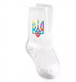 Носки Герб - фарби Белый фото