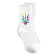 Шкарпетки Герб - фарби Білий фото