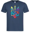 Мужская футболка Герб - фарби Темно-синий фото