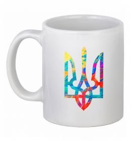 Чашка керамічна Герб - фарби