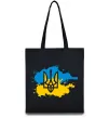 Эко-сумка Герб і Прапор - фарби Черный фото
