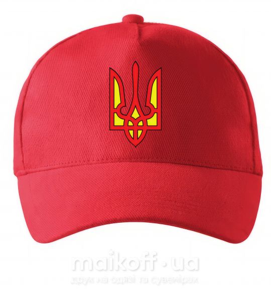 Кепка Super Ukrainian Красный фото