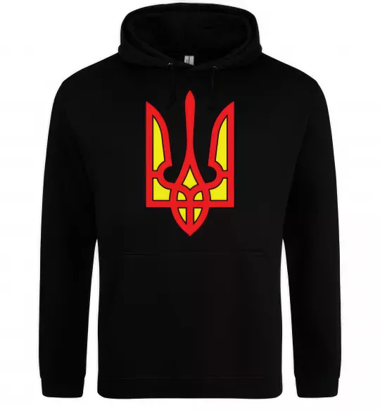 Женская толстовка (худи) Super Ukrainian Черный фото