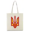 Эко-сумка Super Ukrainian Бежевый фото