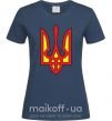 Жіноча футболка Super Ukrainian Темно-синій фото