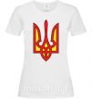 Женская футболка Super Ukrainian Белый фото