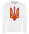 Світшот Super Ukrainian Білий Світшот Super Ukrainian Білий фото