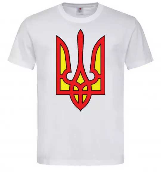 Чоловіча футболка Super Ukrainian Білий фото