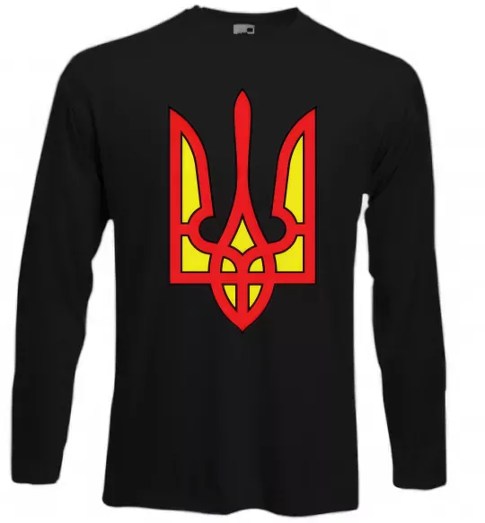 Лонгслив Super Ukrainian Черный фото