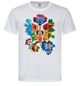 Мужская футболка Герб квіти