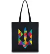 Эко-сумка Герб - мозаїка Черный Эко-сумка Герб - мозаїка Черный фото