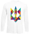 Лонгслив Герб - мозаїка Белый Лонгслив Герб - мозаїка Белый фото