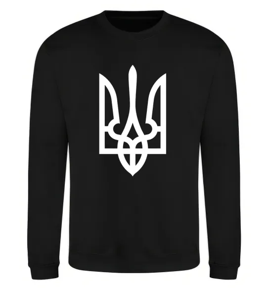 Свитшот Білий герб Черный фото