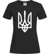 Женская футболка Білий герб Черный Женская футболка Білий герб Черный фото