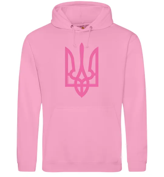 Женская толстовка (худи) Герб рожевий Розовый фото
