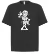 Футболка Оверсайз СКЕЛЕТ Черный фото