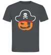 Мужская футболка ТЫКВА-ПИРАТ Графит Мужская футболка ТЫКВА-ПИРАТ Графит фото