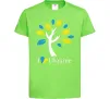 Дитяча футболка Україна - дерево Лаймовий Дитяча футболка Україна - дерево Лаймовий фото