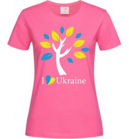 Женская футболка Україна - дерево Женская футболка Україна - дерево