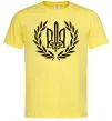 Мужская футболка Україна тризуб-меч Лимонный фото