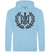 Женская толстовка (худи) Україна тризуб-меч Голубой фото