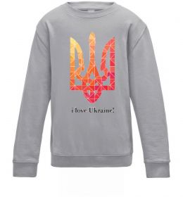 Детский Свитшот I love Ukraine Детский Свитшот I love Ukraine