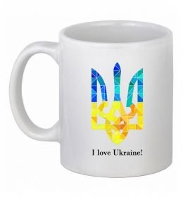 Чашка керамическая Я люблю Україну
