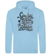 Женская толстовка (худи) Київ Голубой фото