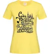 Женская футболка Київ Лимонный фото