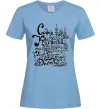 Женская футболка Київ Голубой фото