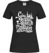 Женская футболка Київ Черный фото
