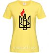 Женская футболка Герб - коктейль Молотова Лимонный фото