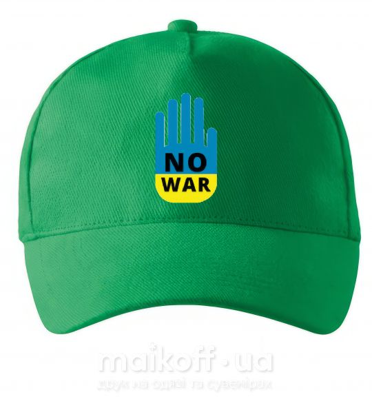 Кепка NO WAR Зелений фото