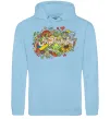 Чоловіча толстовка (худі) Ukraine Блакитний фото
