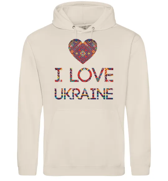 Женская толстовка (худи) Вишиванка - I love Ukraine Таш фото