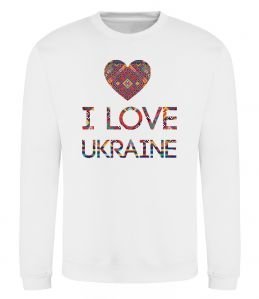 Світшот Вишиванка - I love Ukraine Світшот Вишиванка - I love Ukraine