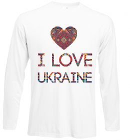 Лонгслів Вишиванка - I love Ukraine