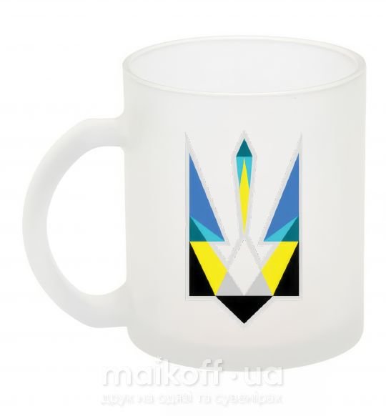 Чашка скляна Герб - геометрична фігура Фроузен фото