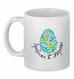 Чашка керамическая Петриківський роспис - пташки Чашка керамическая Петриківський роспис - пташки