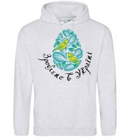 Женская толстовка (худи) Петриківський роспис - пташки