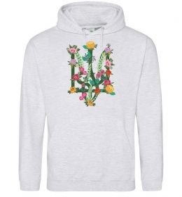 Чоловіча толстовка (худі) Герб з квітками Чоловіча толстовка (худі) Герб з квітками