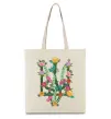 Эко-сумка Герб з квітками Бежевый Эко-сумка Герб з квітками Бежевый фото