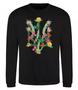 Свитшот Герб - фарби Серый меланж фото