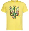 Мужская футболка Герб з квітками Лимонный Мужская футболка Герб з квітками Лимонный фото