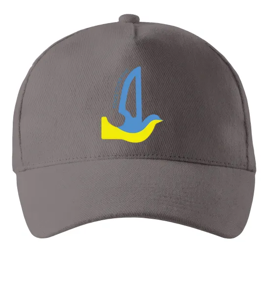 Кепка Peace to Ukraine - голуб миру Серый фото