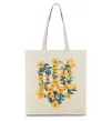 Еко-сумка Герб з жовтими квітками Бежевий Еко-сумка Герб з жовтими квітками Бежевий фото