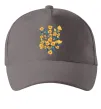 Кепка Герб з жовтими квітками Серый фото