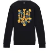 Детский Свитшот Герб з жовтими квітками Черный Детский Свитшот Герб з жовтими квітками Черный фото